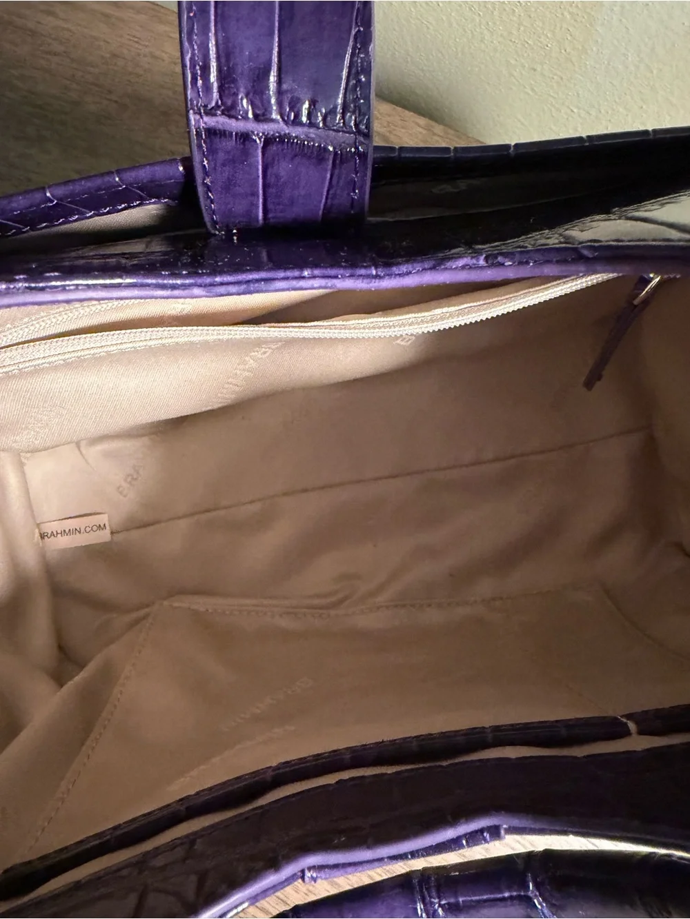 Brahmin Voltage Violet Sirona Adrian